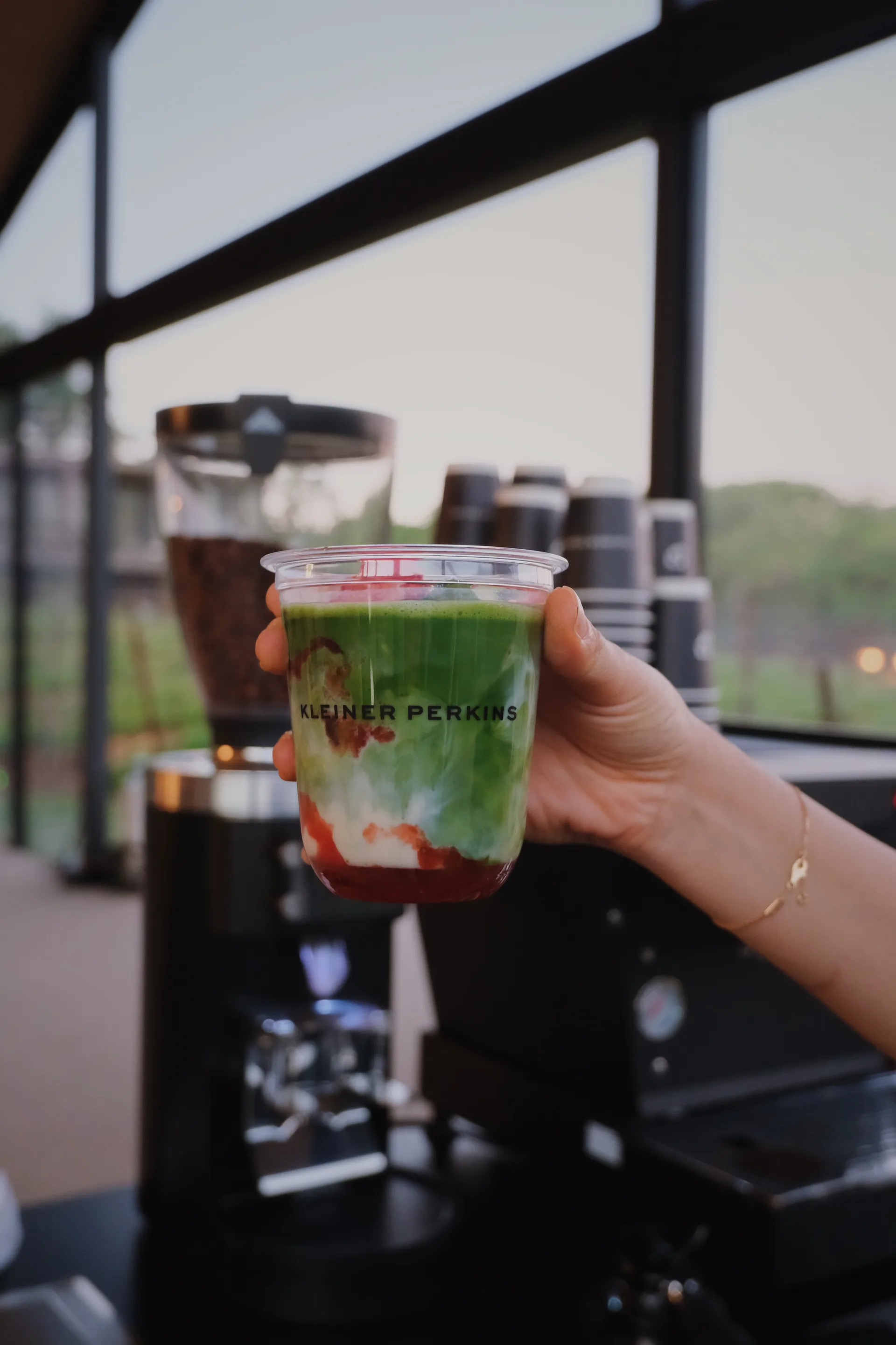 Matcha Minka at an elegant event